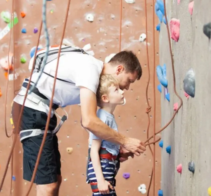 A Beginner’s Guide to Teaching Friends Indoor Rock Climbing